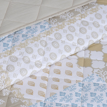 Hermosa Sensory Bloom Lennon Quilt Yellow