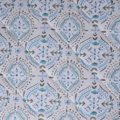 Hermosa Sensory Bloom Avery Quilt Orange