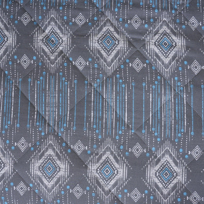 Hermosa Sensory Bloom Gareth Quilt Blue